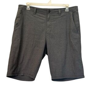 Volcom Flat Front Shorts Dark Gray